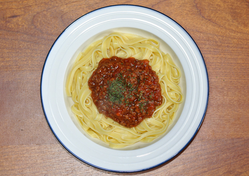 フェットチーネで作るミートソース パスタ料理の種類