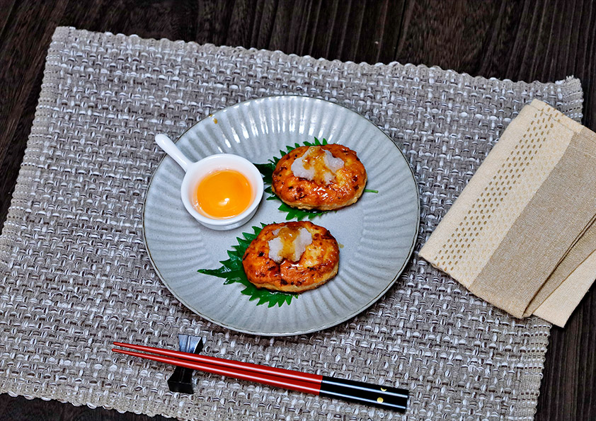 照り焼き鶏つくねのレシピ・作り方 鶏の挽肉を使った焼き鳥