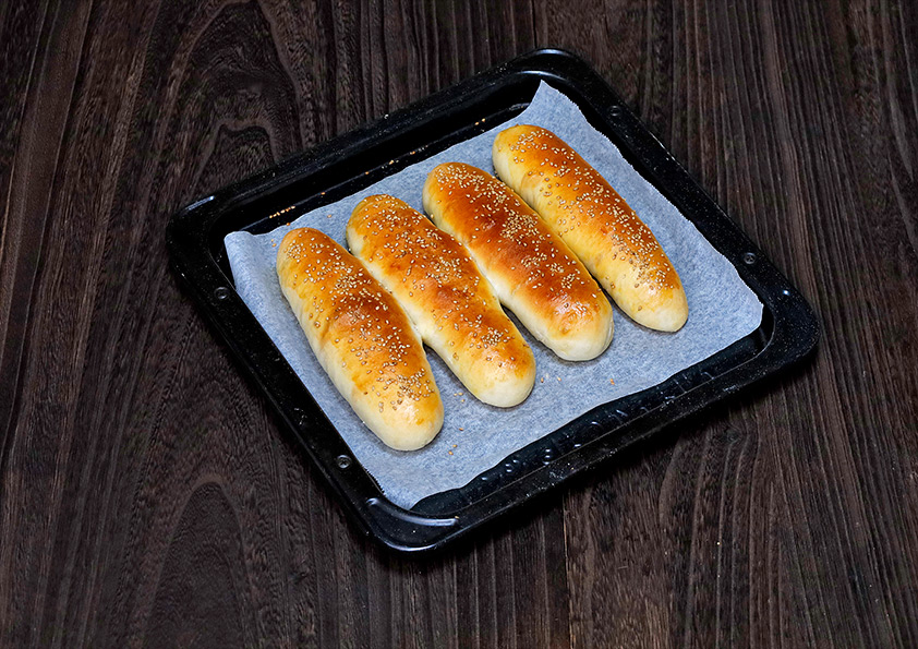 手作りホットドッグバンズの作り方