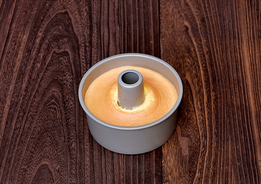 シフォンケーキの調理のポイント