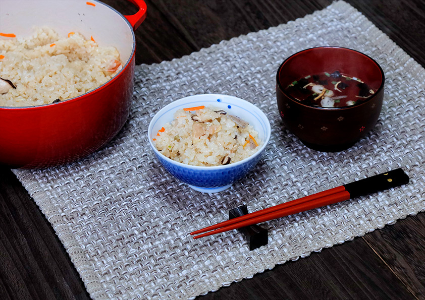 鶏五目炊き込みご飯のレシピ・作り方