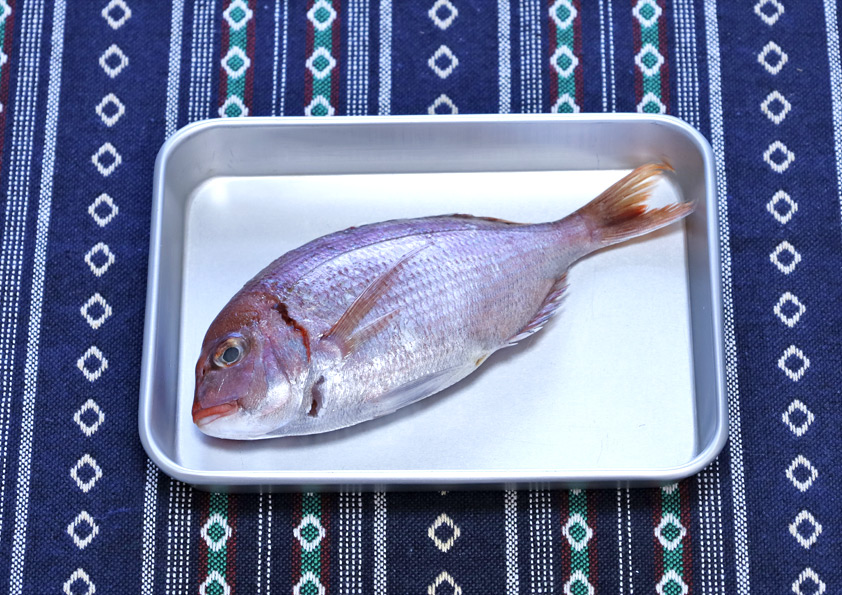 鯛を使った炊き込みご飯 鯛めし