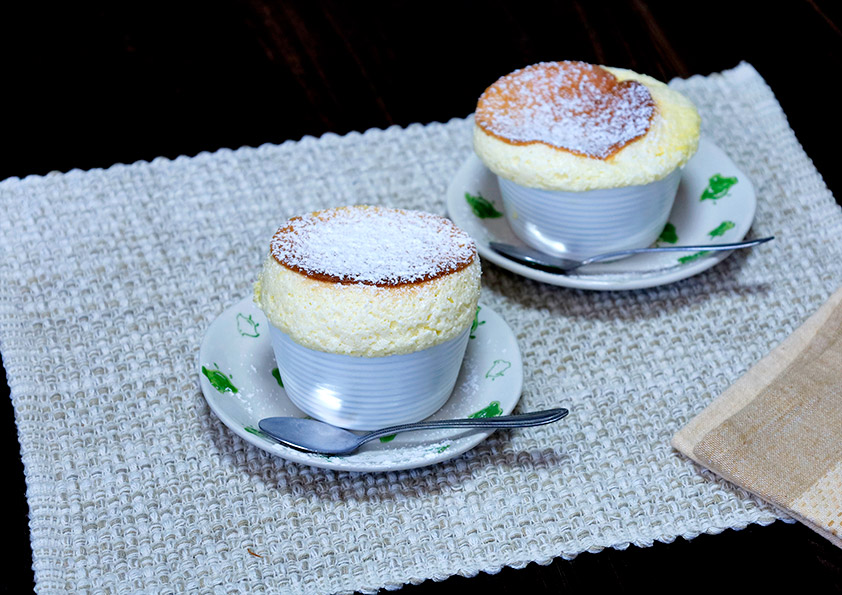 バニラスフレの作り方