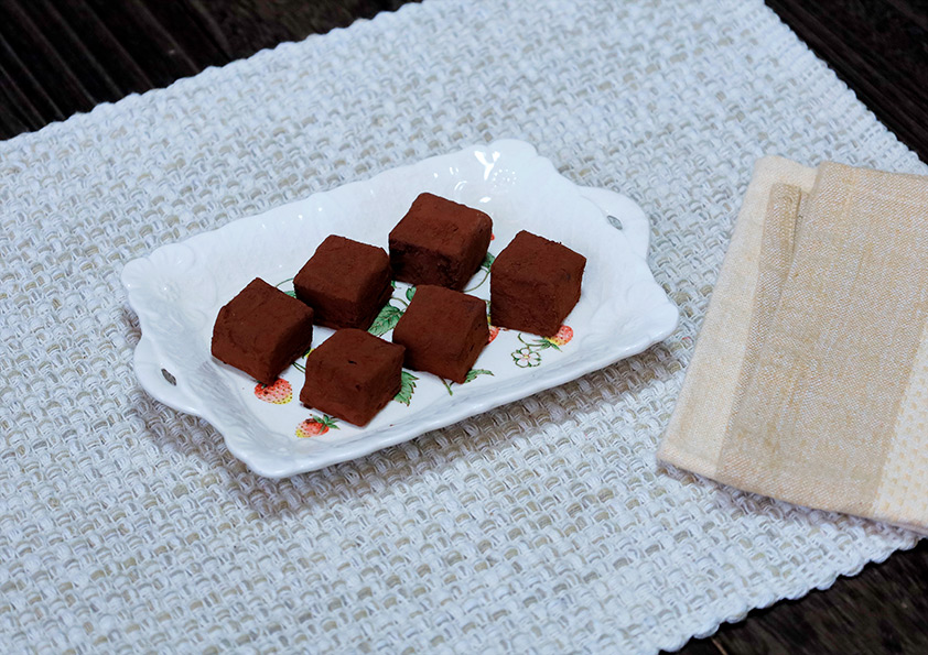 生チョコレートのレシピ・作り方 板チョコを使ったチョコレート菓子
