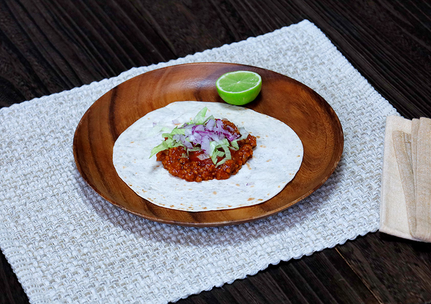 サルサソースを使ったタコスの作り方