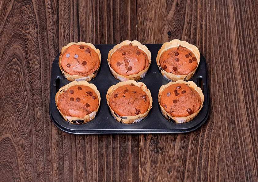 ダブルチョコレートマフィンの作り方