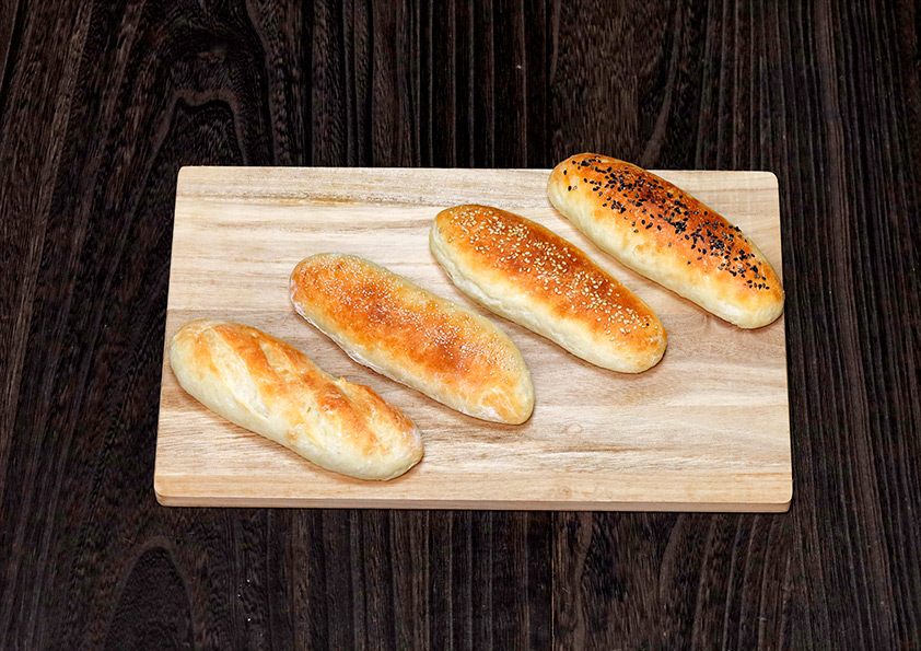 ホットドッグ用パンの作り方