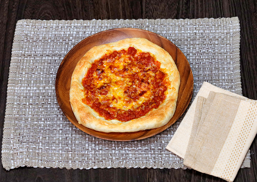 耐熱ガラス保存容器で簡単発酵 本格ピザ生地のレシピ