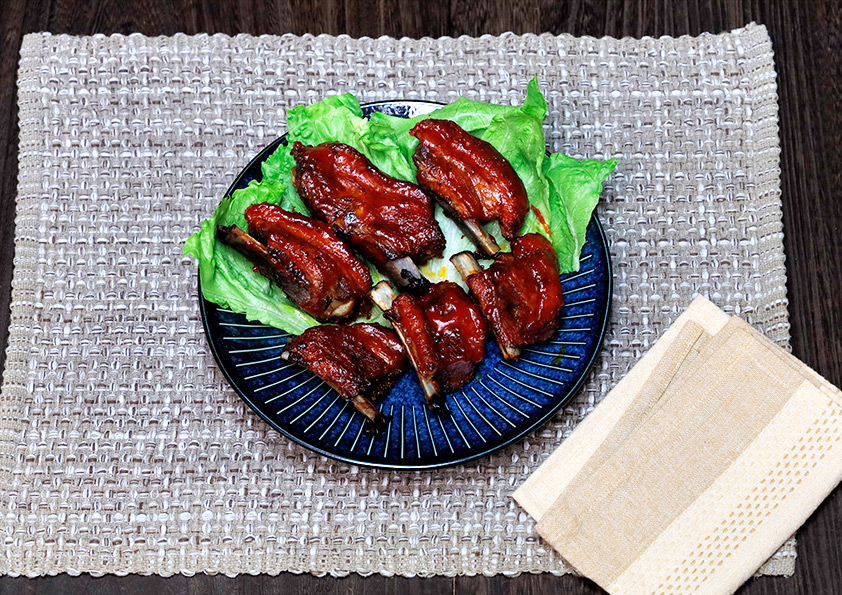 耐熱ガラス容器で作るやわらかスペアリブのオーブンレシピ