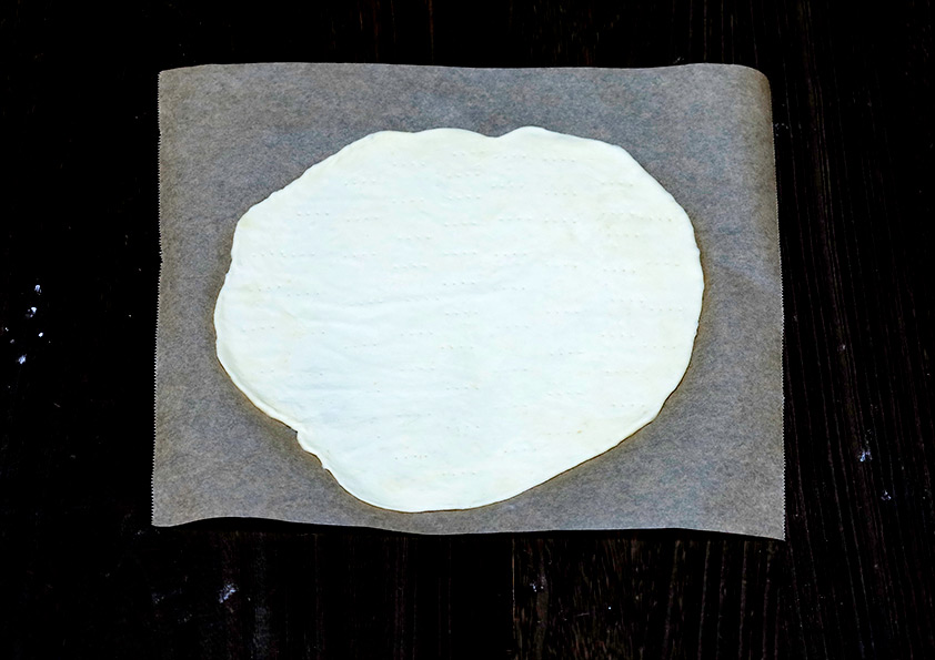 クリスピーピザ生地の作り方